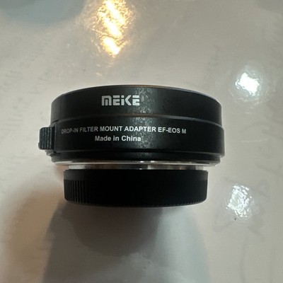 Meike Drop-in Filter Adapter Canon Mount Adapter EF-EOS M