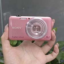 SONY Cyber Shot DSC-WX7 Pink Digital Camera 16.2MP 5x Zoom English Test Working
