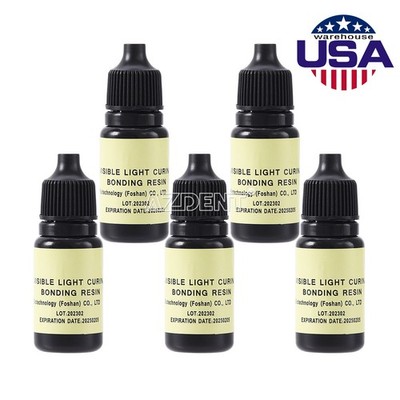 5X Dental Visible Light Cure One Step Dentin Enamel Resin Bonding Adhesive Agent