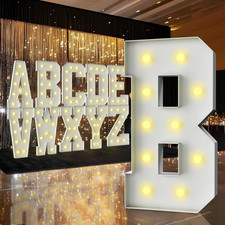 3FT Marquee Light up Letter,Marquee Letters 3 Feet Tall