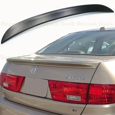2003 2004 2005 Honda Accord 4dr Sedan Factory Style Lip Spoiler Wing UNPAINTED