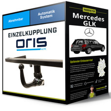 Abnehmbare Anhängerkupplung für MERCEDES GLK 06.2008-11.2015 Typ X204 Oris NEU Abnehmbare Anhängerkupplung für MERCEDES GLK 06.2008-11.2015 Typ X204 Oris NEU