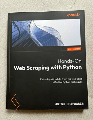 Hands-On Web Scraping with Python 2nd Ed - Packt Buch - Wie neu