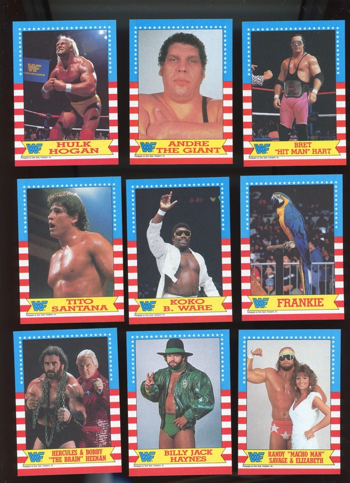 1987 WWF Wrestling Complete Base Set (1-75). Wrestle Mania III. Hulk Hogan - Image 2 of 4