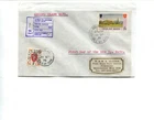 Isle of Man 1973 1p postage due cover cancelled Douglas, 1st day 3p postage rate