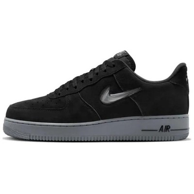 Nike Air Force 1 LOW JEWEL  Black Suede Cool Grey  HQ3827-002