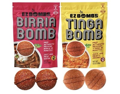 EZ Bombs Birria and Tinga Seasoning Duo - Exp 2027 New Sealed