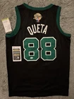 JSA COA Neemias Queta Signed Autographed Boston Celtics NBA Finals Jersey Large