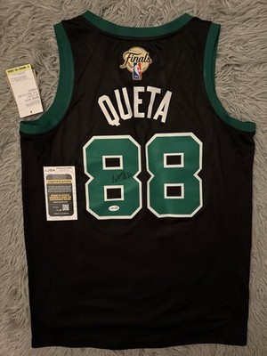 JSA COA Neemias Queta Signed Autographed Boston Celtics NBA Finals