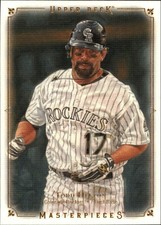 2008 UD Masterpiece Upper Deck Baseball Card #31 Todd Helton