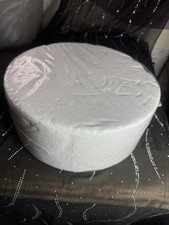 A Round Polystyrene Cake Dummy Which Is A Foam Base Used for Practicing Cake UK
