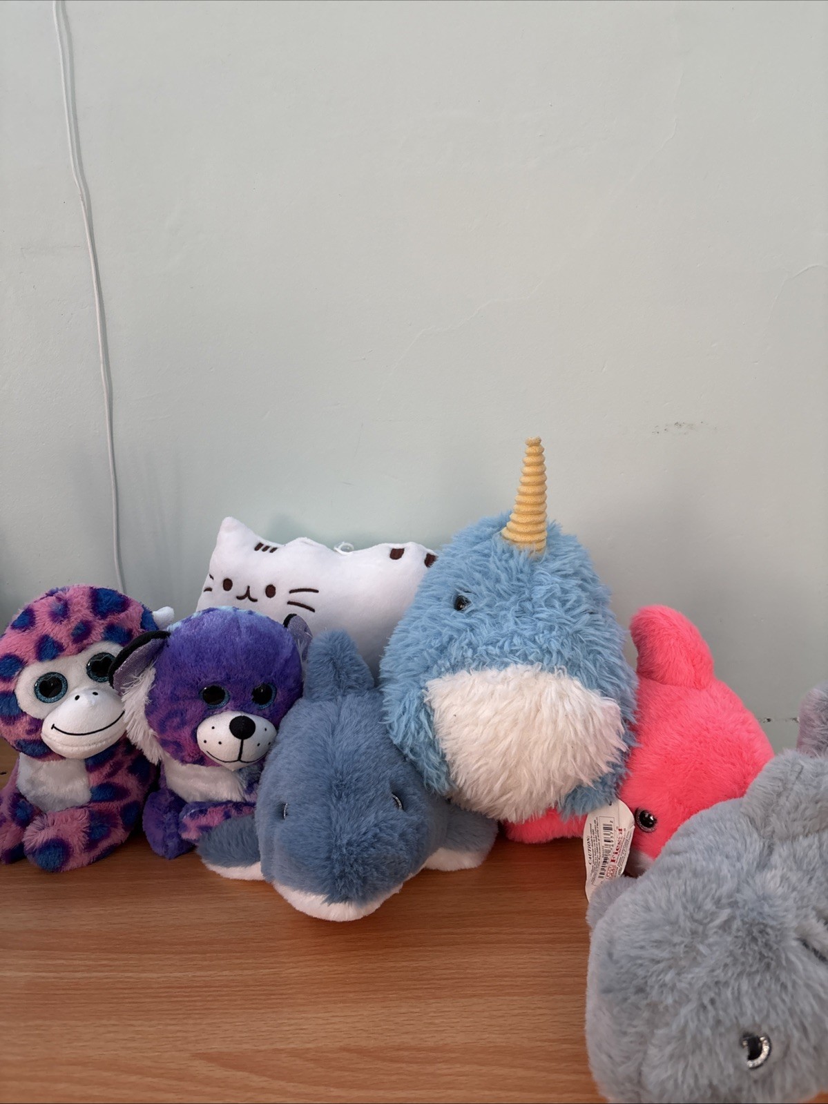 Lot Of 7 Kids Stuffed Animals