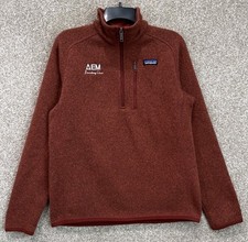 Patagonia Better Sweater Mens Sz Small Terracotta 1/4 Zip Fleece Pullover 25522
