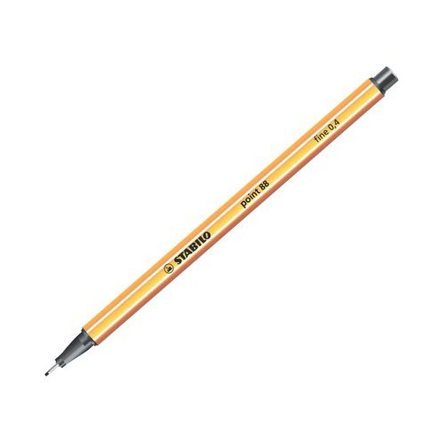 Fineliner Point 88 Stabilo - 0,4 mm - 88/46 (Nero Conf. 10)