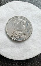 FOR SALE SORT AFTER A-Z ALPHABET 10P COIN JAMES BOND 007 UNCIRCULATED