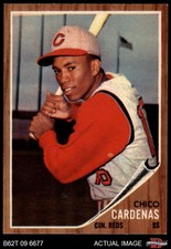 1962 Topps #381 Leo Cardenas Reds 7.5 - NM+