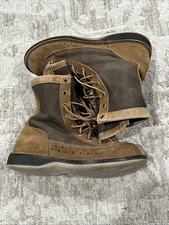 Danner River Gripper Wading Felt Bottom Boots Mens 8 D Brown Tan Fly Fishing