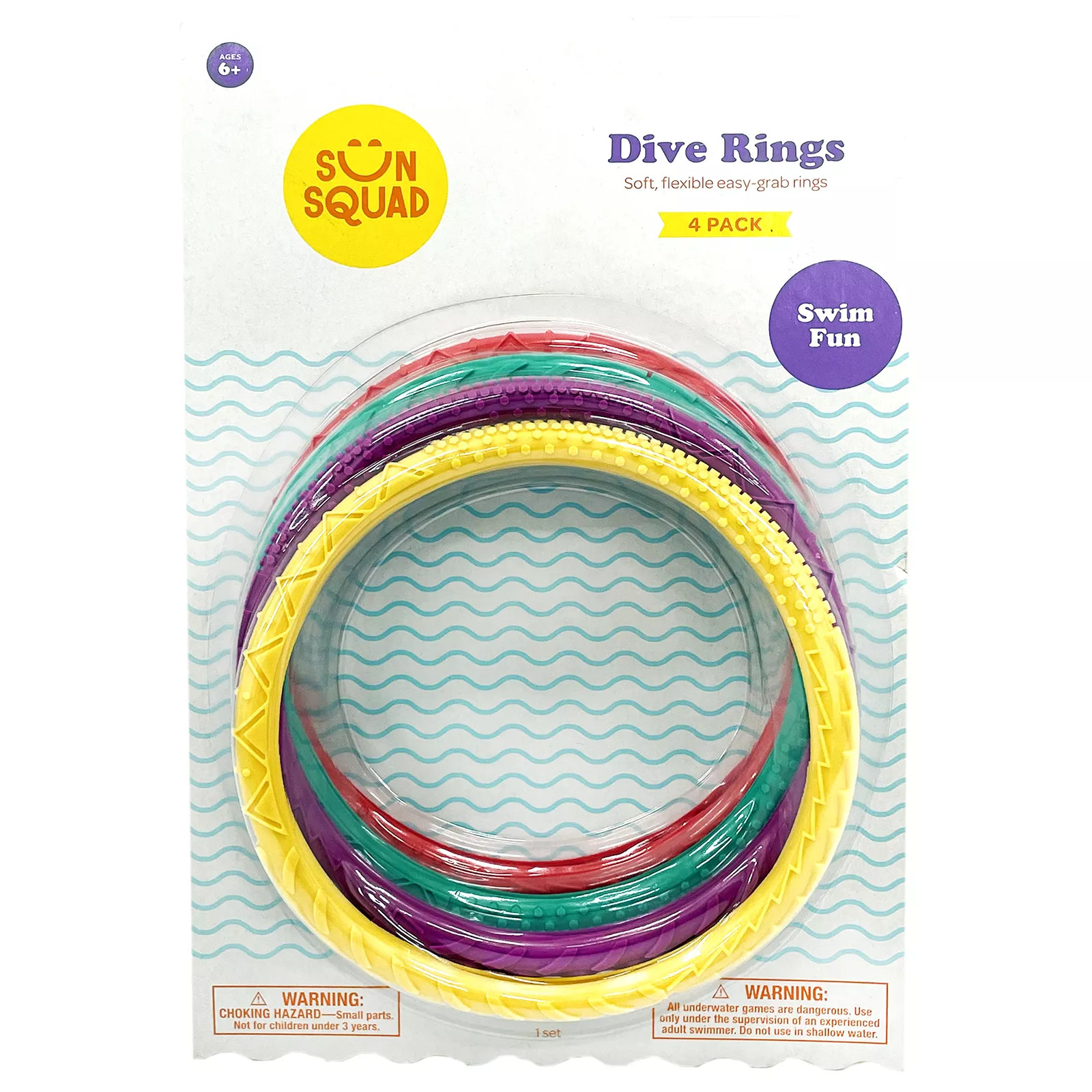 Солнечный отряд Разбрасывает бомбы, кружащие голову Кольца для погружения