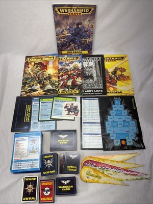 Warhammer 40,000 1993 Rulebook + Dark Millennium Not Complete + Lots of Extras