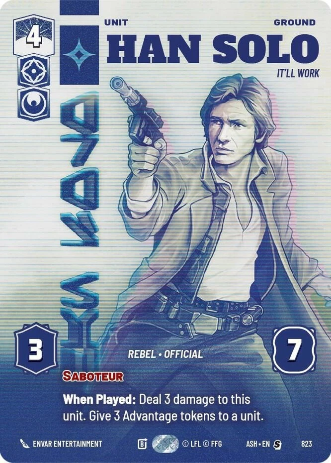 スターウォーズ CCG ハン・ソロ カード Star Wars CCG Han Solo Individual Trading Card Games for sale - eBay