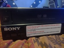 Sony RDR-VX560 VHS DVD DVD-R Recorder Combo Player HDMI No Remote Dubbing Deck