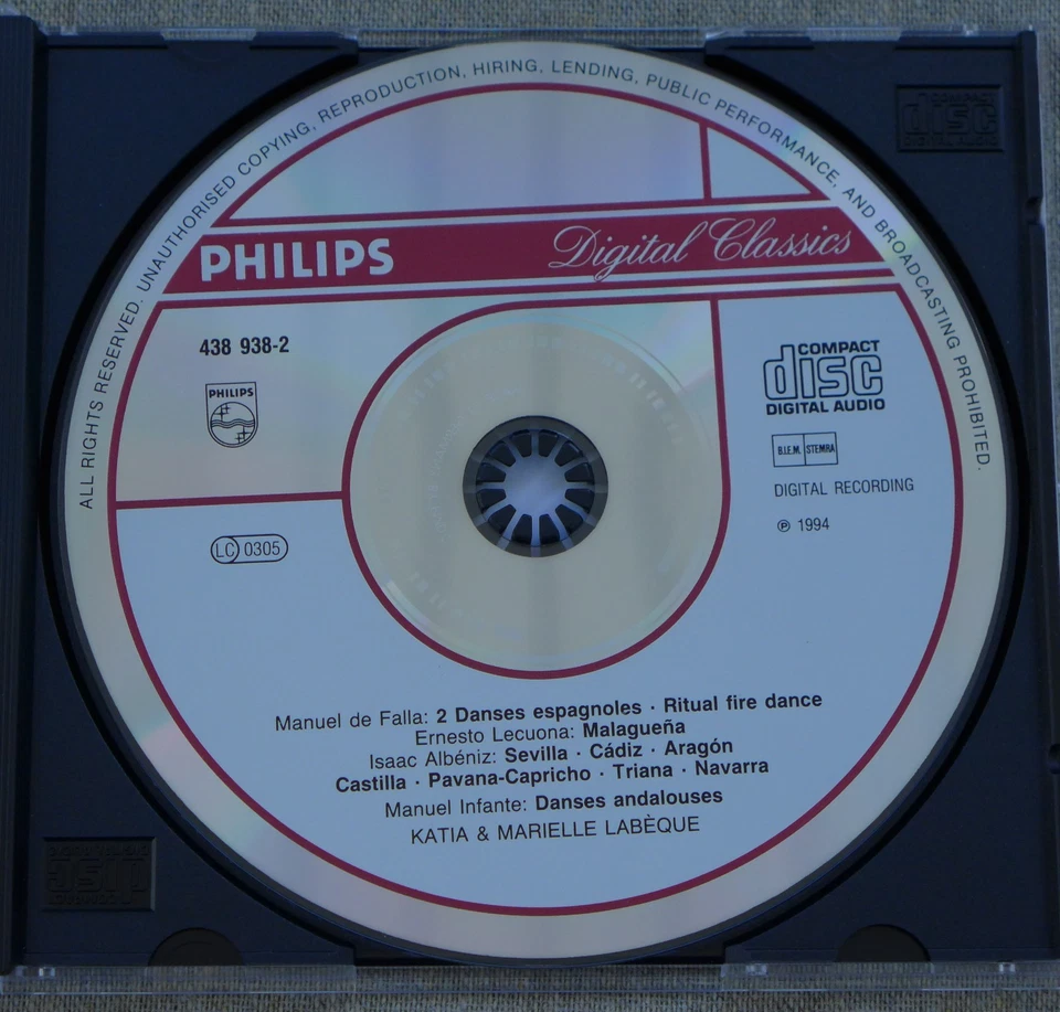 KATIA & MARIELLE LABEQUE - ESPAÑA ! - DE FALLA, ALBÉNIZ, INFANTE, LECUONA - Bild 3 von 4