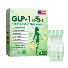 GLP-1 Six-in-One Health Solution Oral Liquld,one Bottle to Target It All K1G4