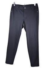 Simply Vera Vera Wang Womens Black Ultrastretch Skinny Mid Rise Pants Petite M