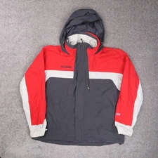 Vintage Columbia 3 in 1 Bugaboo 2XL Red Gray Long Sleeve Full Zip Jacket