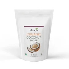Miracle Palm Organic Coconut Sugar - 2 lbs Pouch