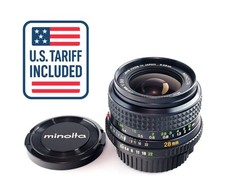 Minolta MD W.Rokkor 28mm F3.5 Wide Prime Lens Excellent - From Japan