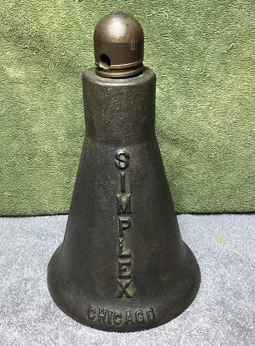 VTG. SIMPLEX NO.4410-1 SCREW JACK ROUND TOP