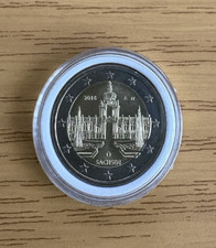 Deutschland 2 Euro BRD 2016 D Sachsen -Dresdner Zwinger mit Kapsel