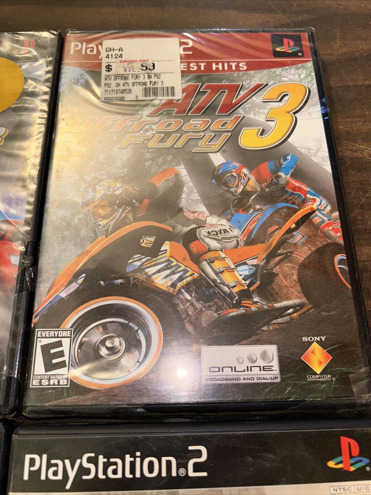 PS2 Lot of 5 Racing Games:: Moto Mania 3, Power Drome, ATV Fury, Splashdown  AD88