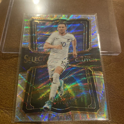 2017 Panini Select In The Clutch Silver Wave Prizm Shane Smeltz New Zealand