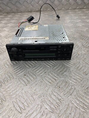 2009 VOLKSWAGEN POLO RADIO CASSETTE PLAYER HEAD UNIT 6X0035152B #2