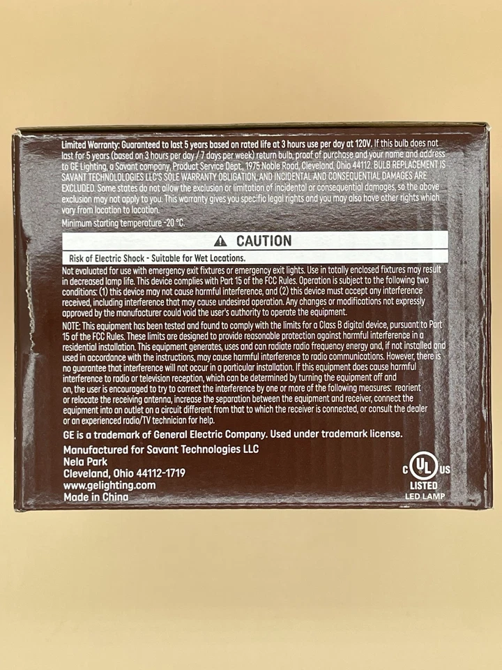 GE Relax LED Indoor Floodlight Bulbs, HD Light, 12 Watt (75 Watt Equivalent) - Image 3 of 4