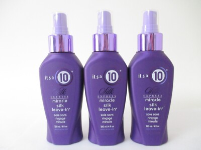 It's a 10 Silk Express Miracle Silk Leave-In 4 Oz (Lot of 3)