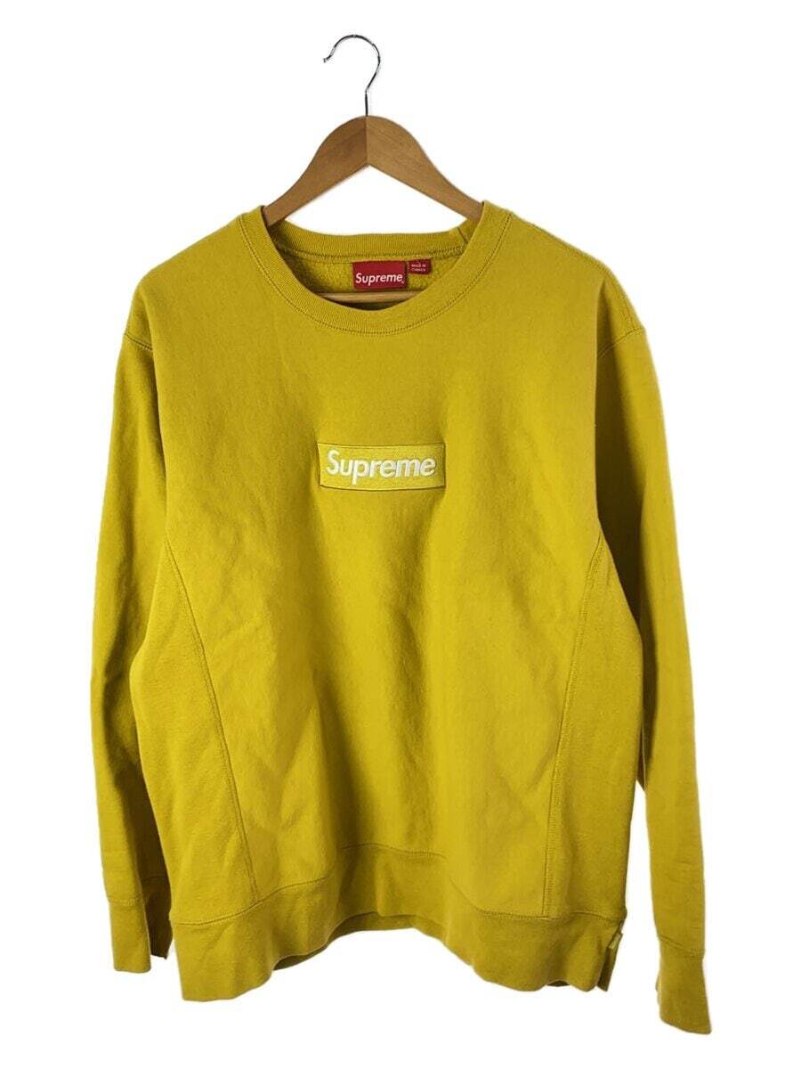 Supreme Crewneck Sweatshirt yellow L Used | eBay