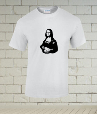 Herren T-Shirt mit Motiv - Mona Lisa