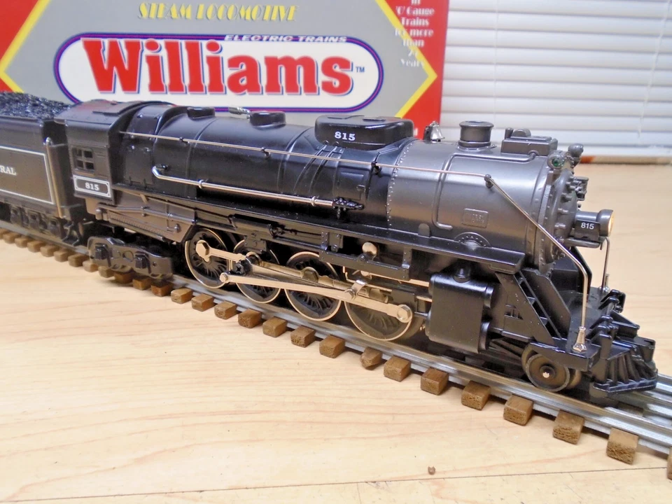 Clean Williams 3Rail NYC METAL Berkshire Loco 2-8-4 & Tender Runs+Reverse OB - Image 2 of 4