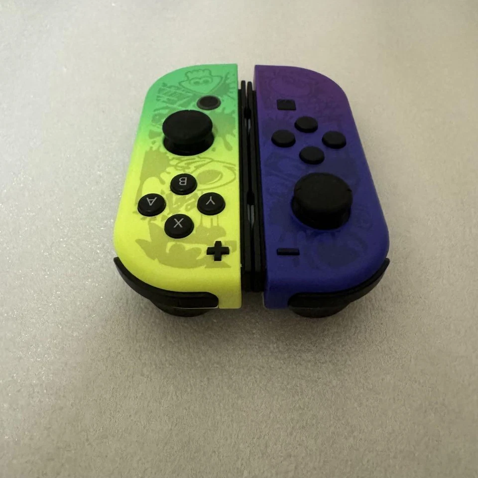 Switch Splatoon 3 Nintendo Joy-Con Controller LR & Set Strap2 Official Edition - Image 3 of 4