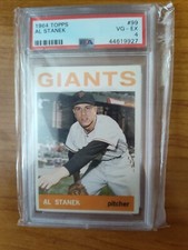 1964 Topps Venezuela Venezuelan #99 Al Stanek Giants PSA 4