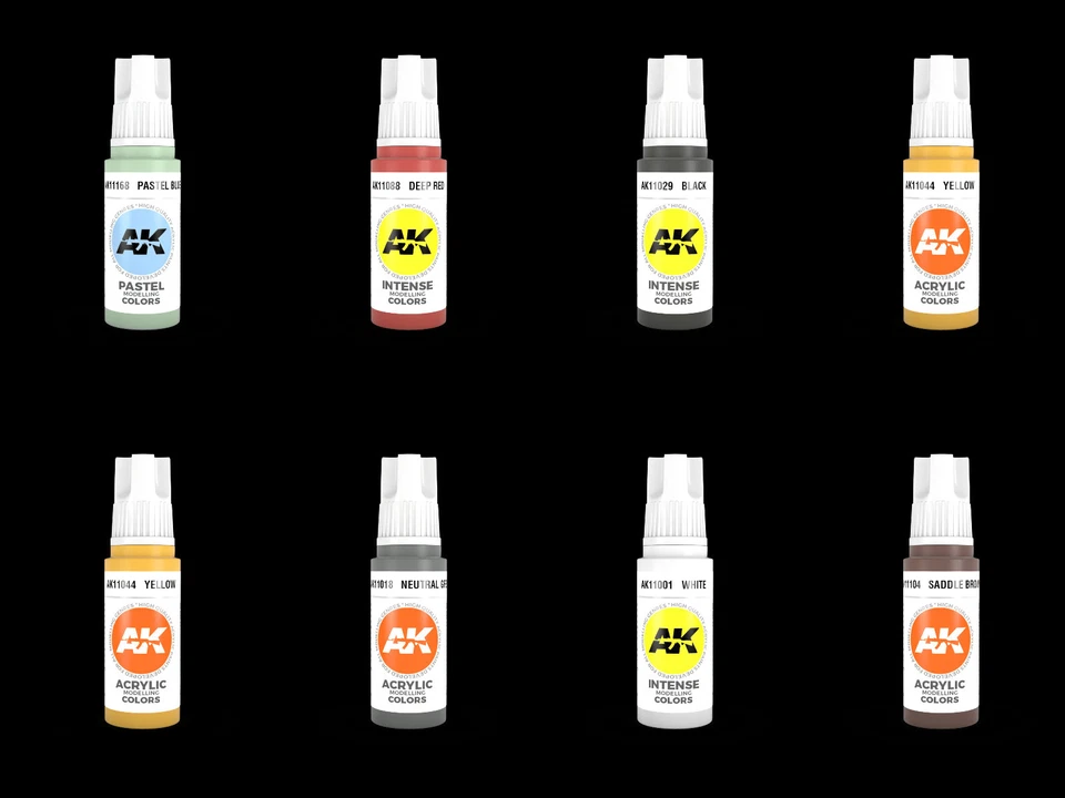 AK Interactive versch.Acryl Farben große Auswahl 3rd Generation 17ml