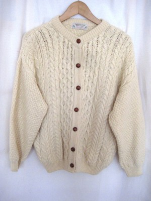 button up wool sweater