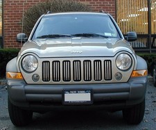 Jeep Liberty Chrome Grill Trim Kit 02 03 04 05 06 07