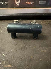 Harley OEM Panhead Shovelhead Ironhead Handlebar Clamp Riser Two Piece Bar 25F