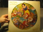 Vinyl disc 33 RPM  Picture disc Snow white Walt Disney 3101 with jacket