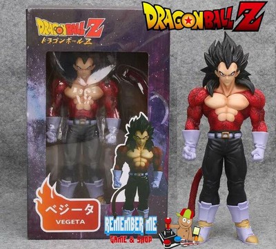 VEGETA SUPER SAIYAN DI 4 LIVELLO DRAGON BALL Z ACTION FIGURE DA 26 CM NUOVO!!!