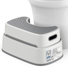 Heavy Duty Squatting Toilet Stool for Adults Anti-Slip Bathroom Step Stool